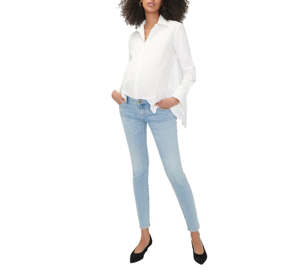 Hatch Slim Blue Maternity Denim Jeans Size 29